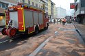 Stadtbus fing Feuer Koeln Muelheim Frankfurterstr Wiener Platz P286